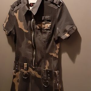 Army pattern dress